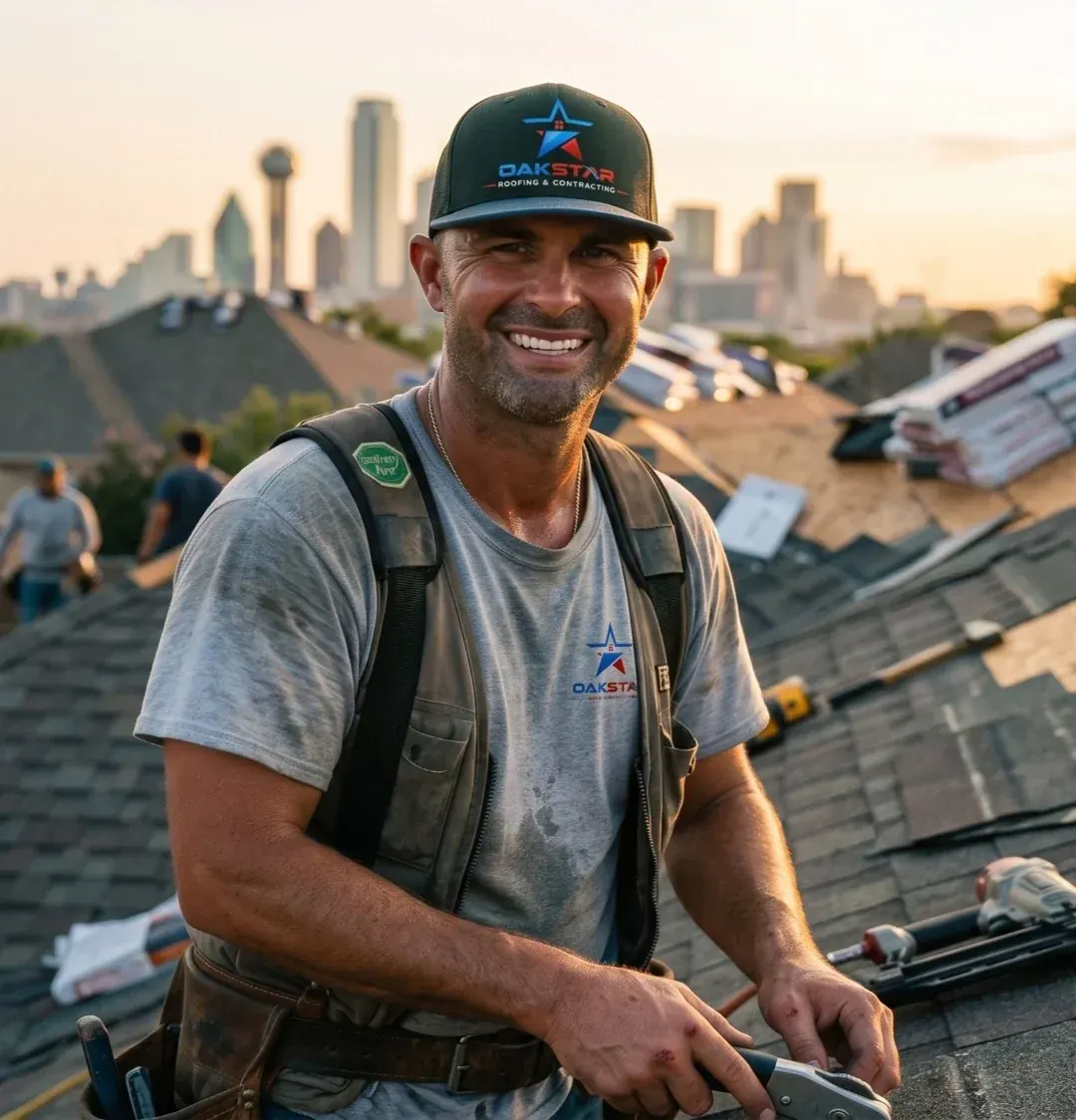 Frank — owner-operator of OakStar Roofing in Keller, Tarrant County, Texas